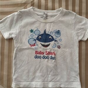 Rabbit Skins Baby Shark Short Sleeve Tee